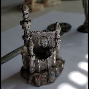 1989 Peter Sedlow pewter castle